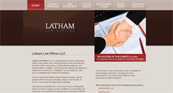 Desktop Screenshot of lathamlawoffices.com